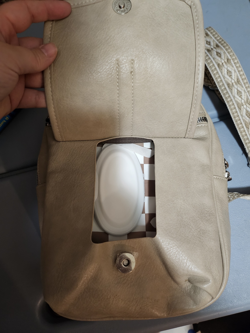 Cross Body Diaper Bag - Picture 2 of 3